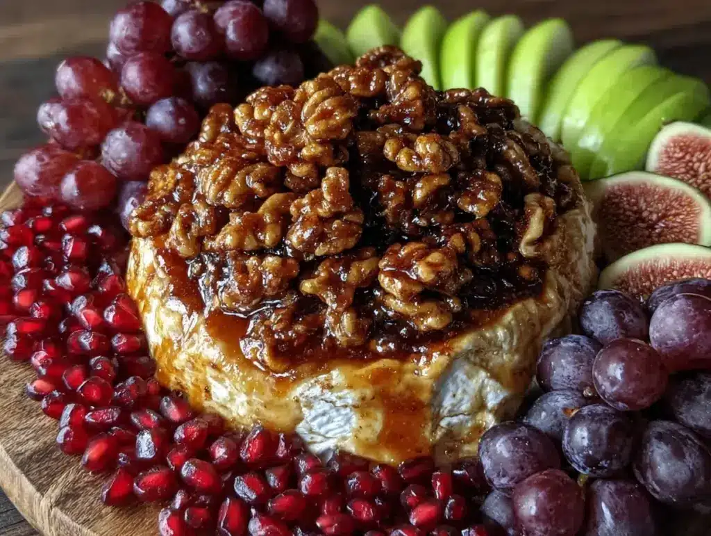 baked brie board - featured image