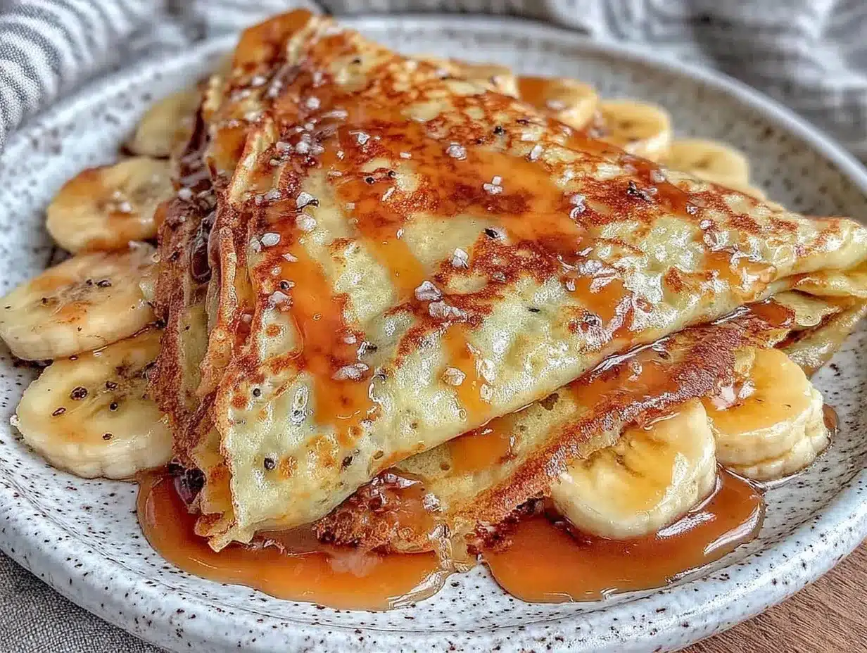 bananas foster crepes preparation steps