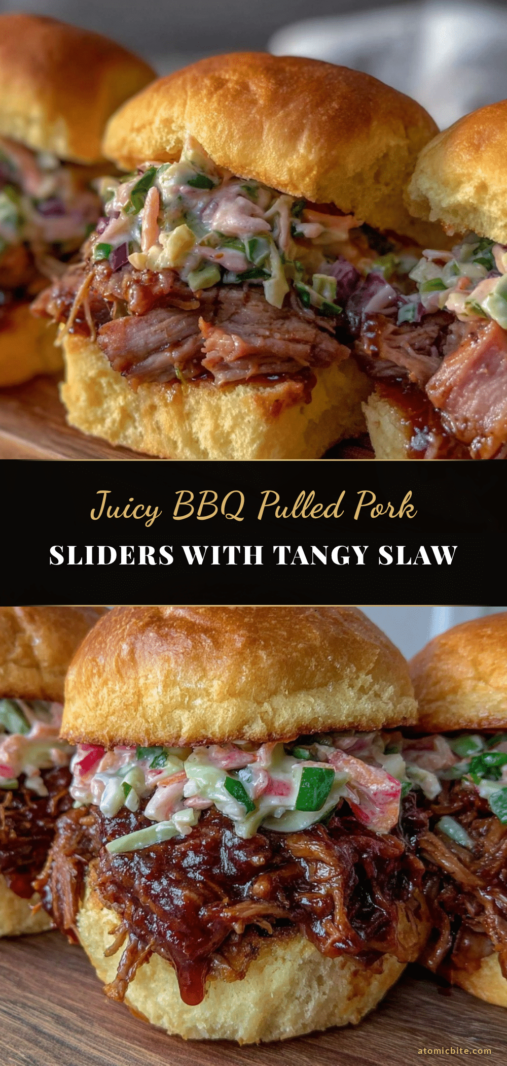 BBQ pulled pork sliders recipe