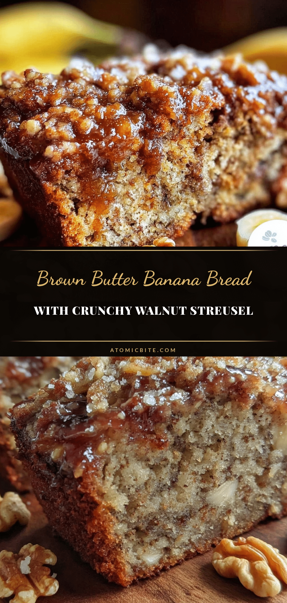 brown butter banana bread recipe