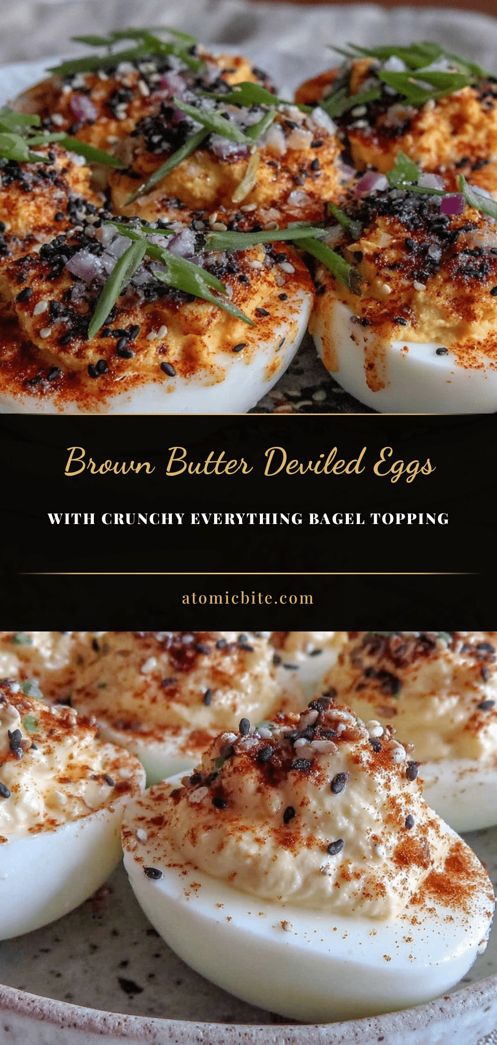 brown butter deviled eggs recipe