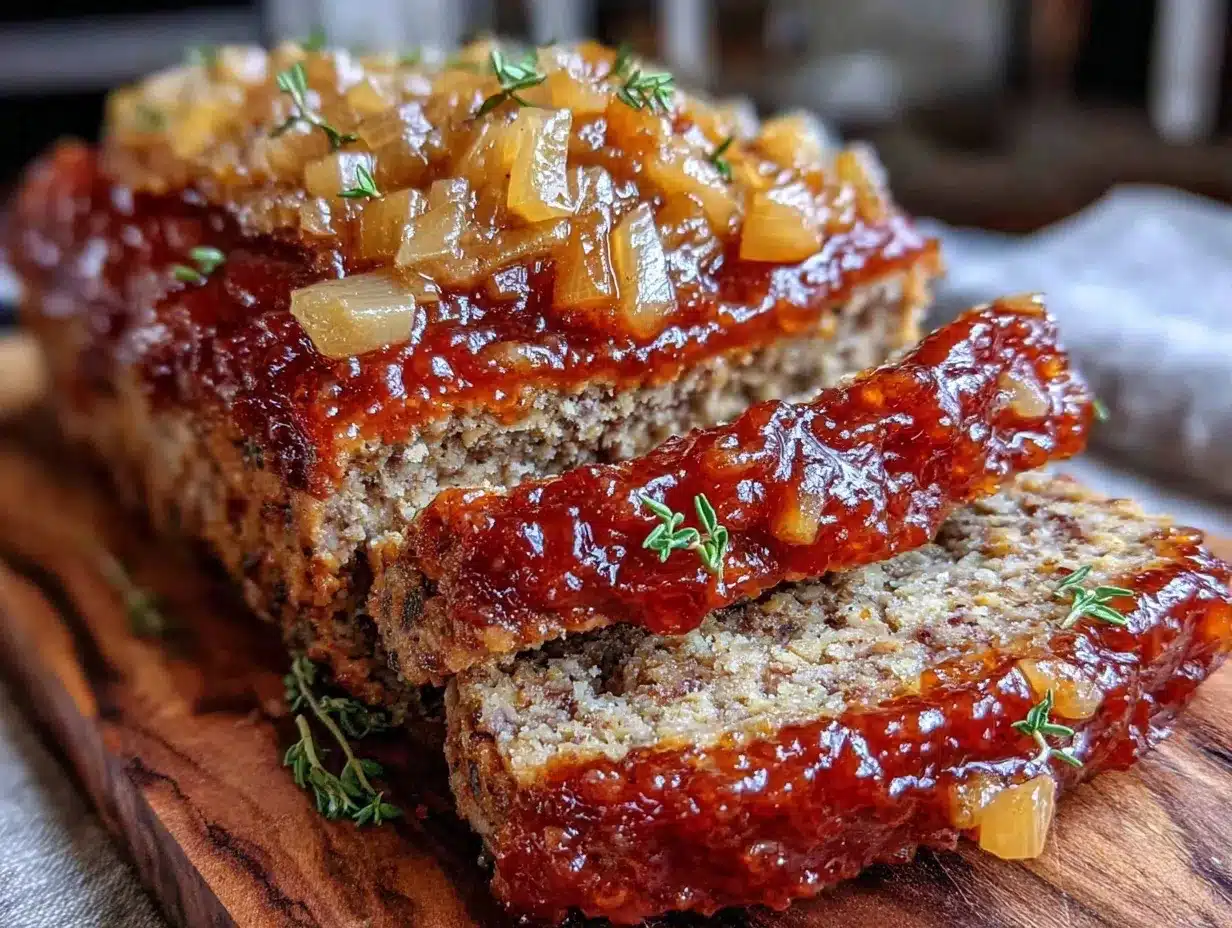 brown sugar glazed meatloaf preparation steps