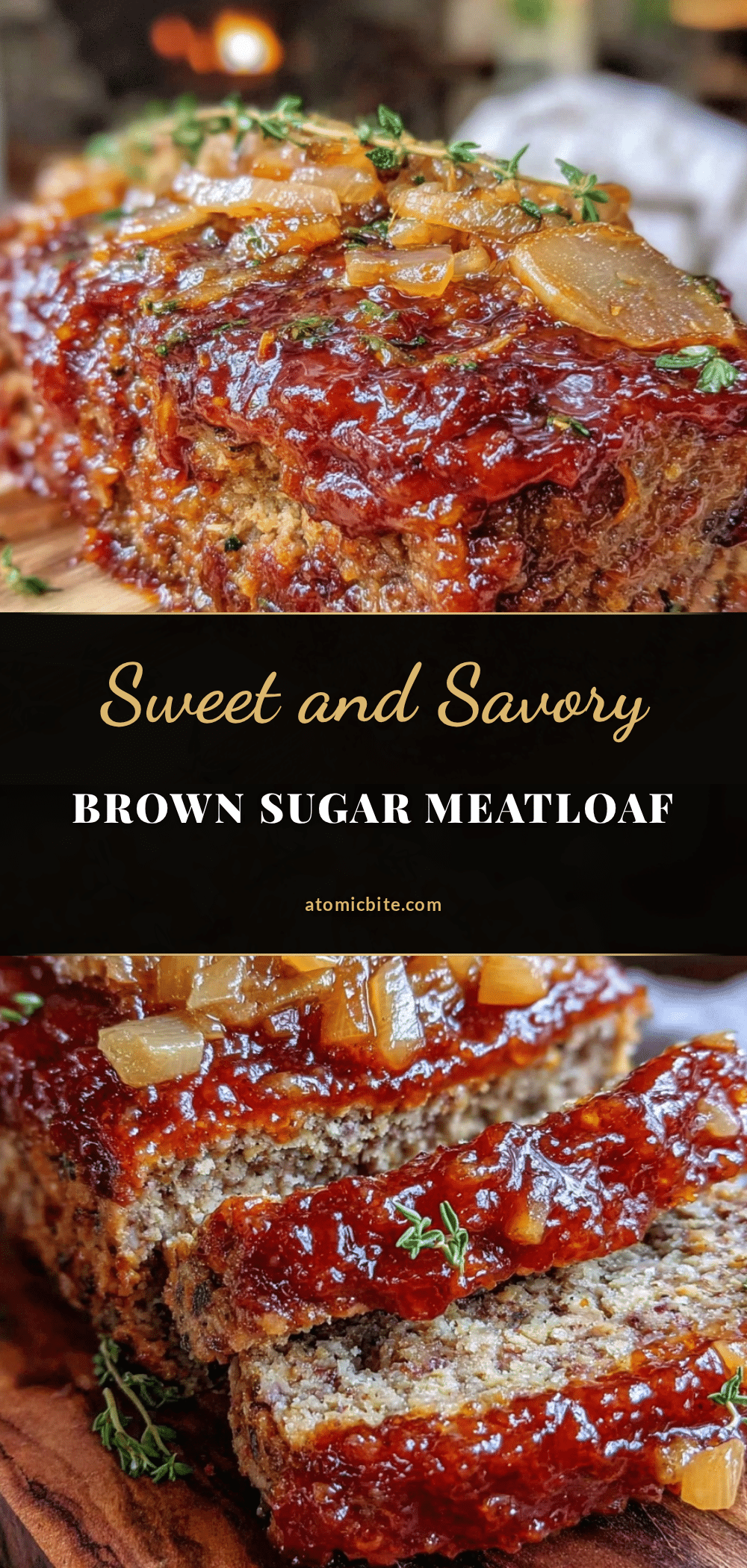 brown sugar glazed meatloaf recipe