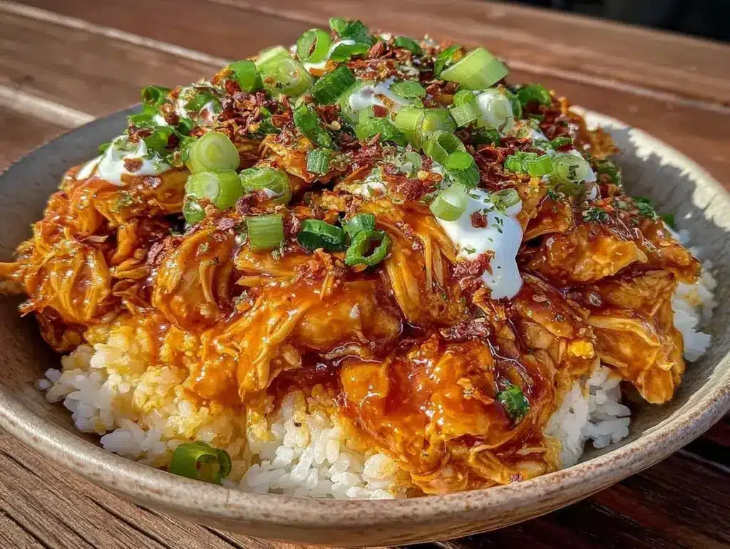 buffalo chicken bowls - featured image