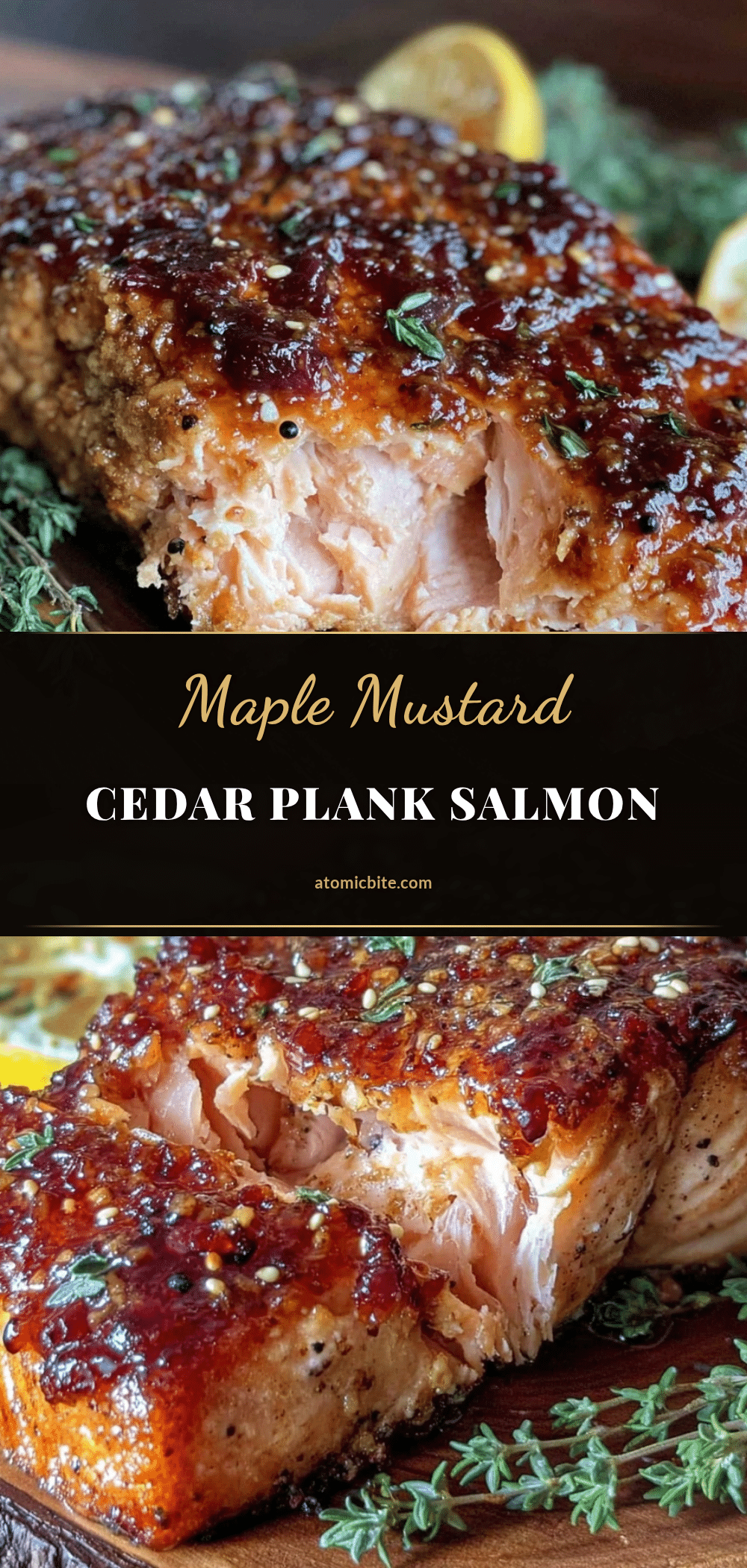 cedar plank grilled salmon recipe