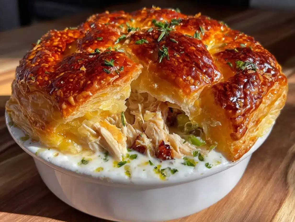 chicken pot pie recipe preparation steps