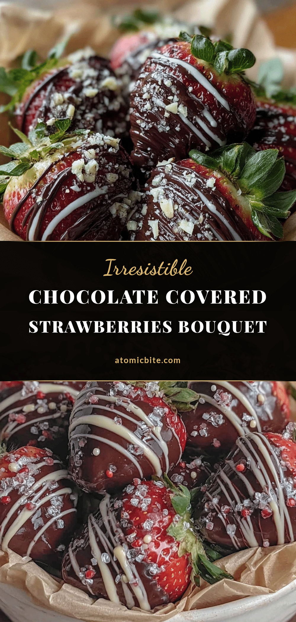 chocolate covered strawberries bouquet recipe