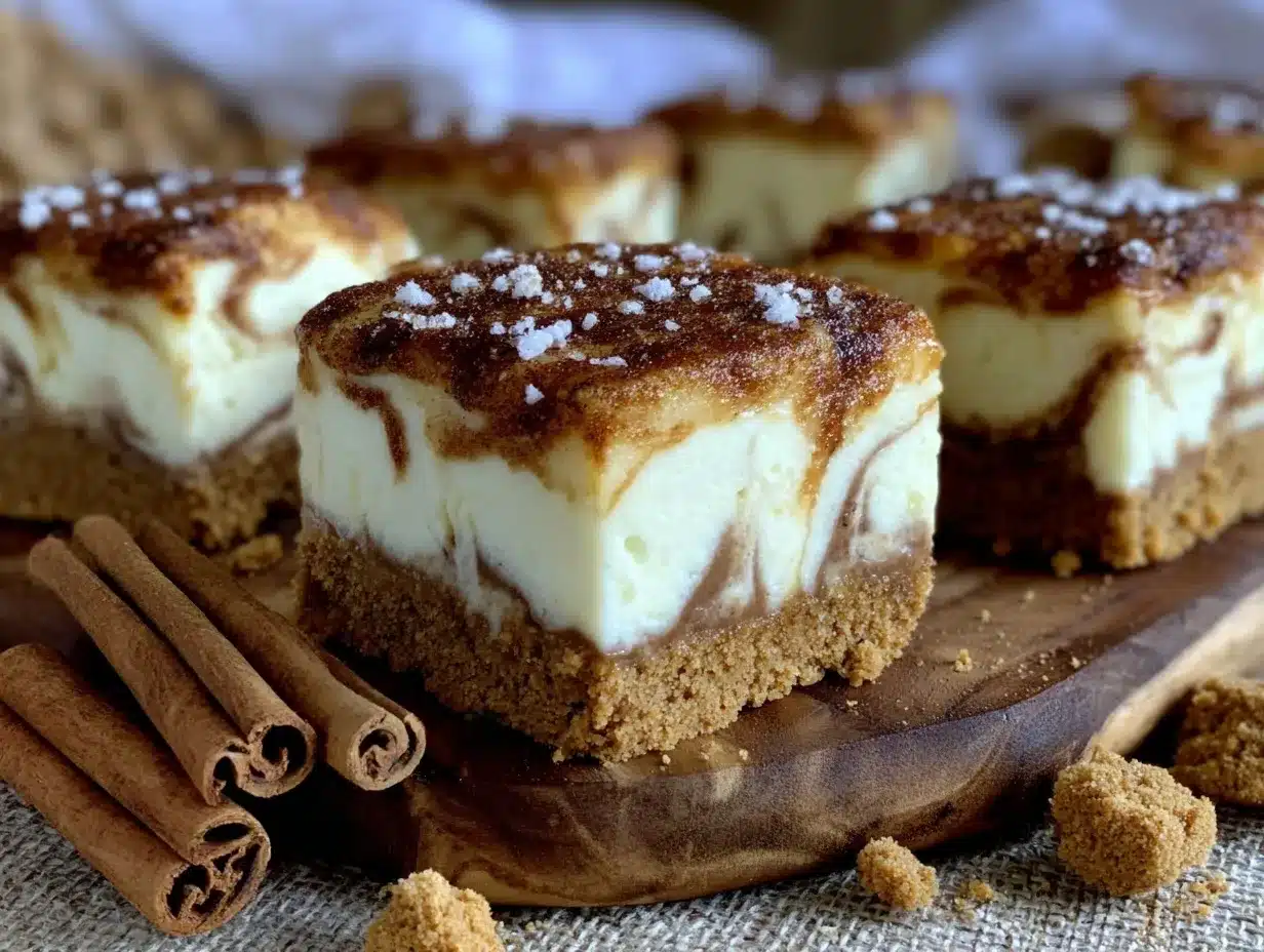 churro cheesecake bars preparation steps