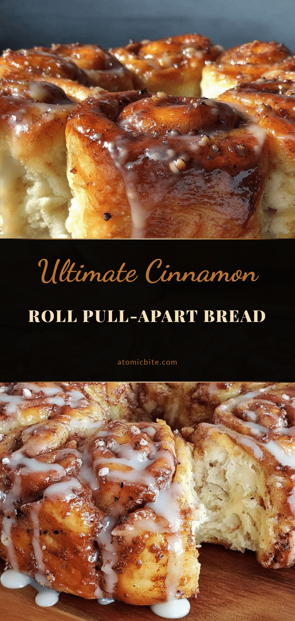 cinnamon roll pull-apart bread recipe