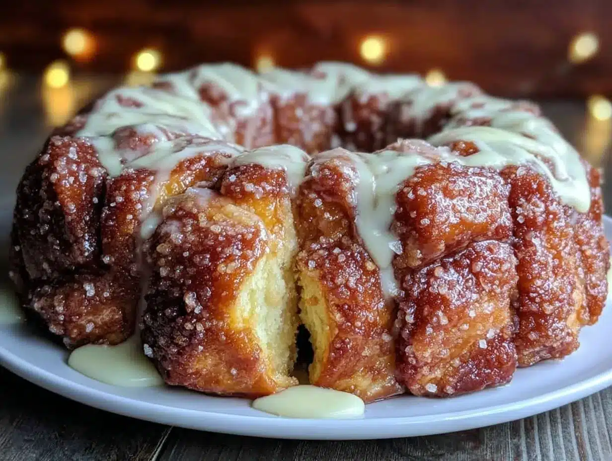cinnamon sugar monkey bread preparation steps