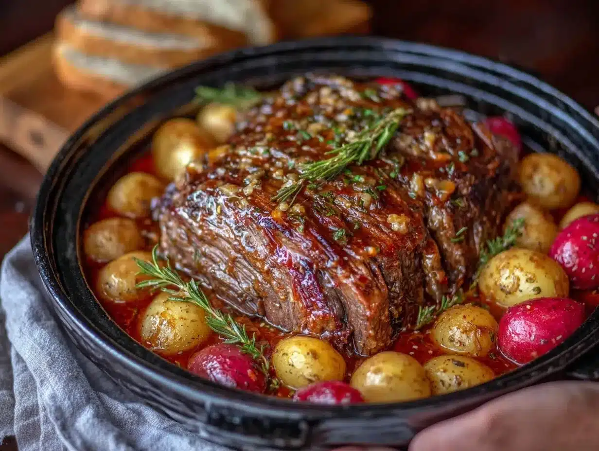 classic beef pot roast preparation steps