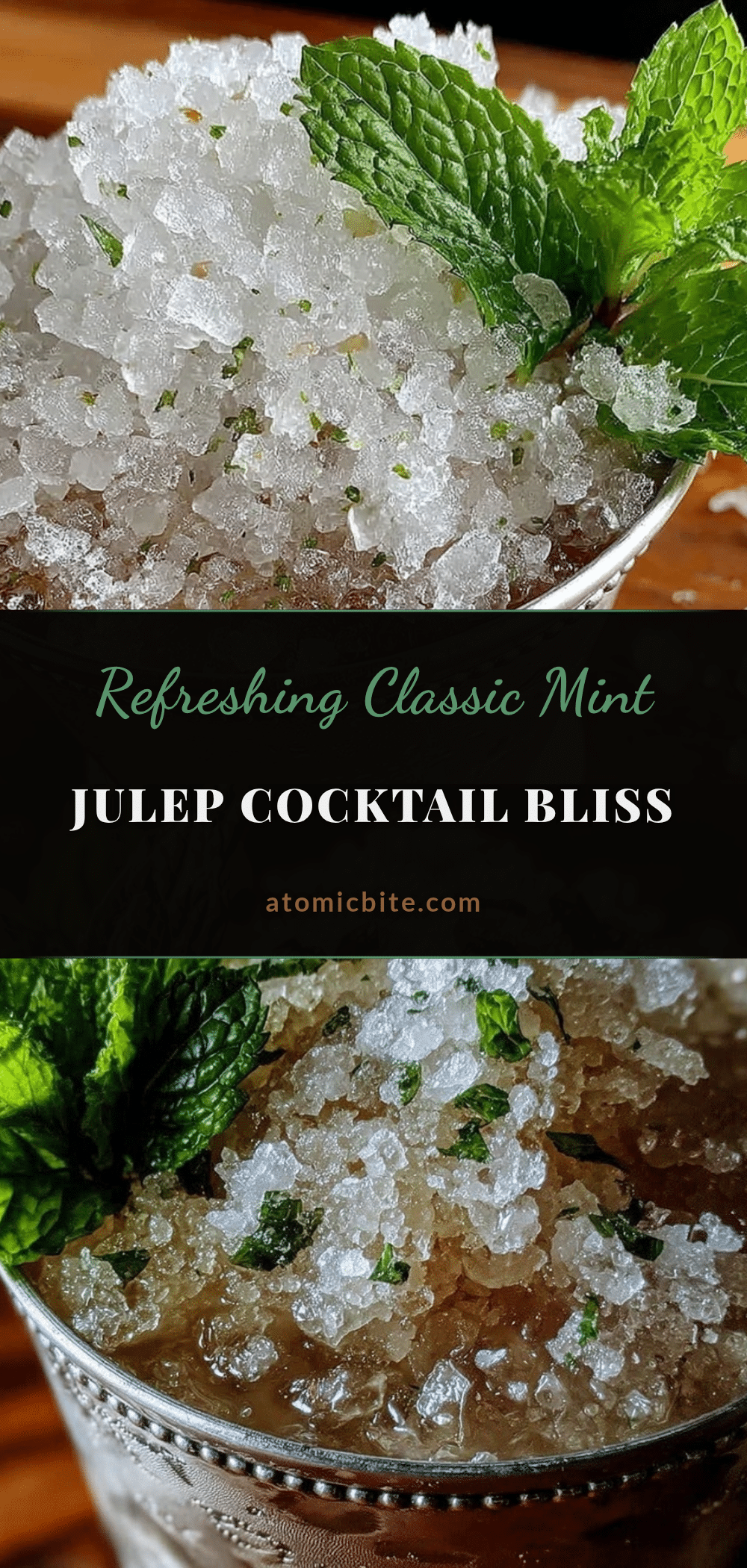 classic mint julep cocktail recipe