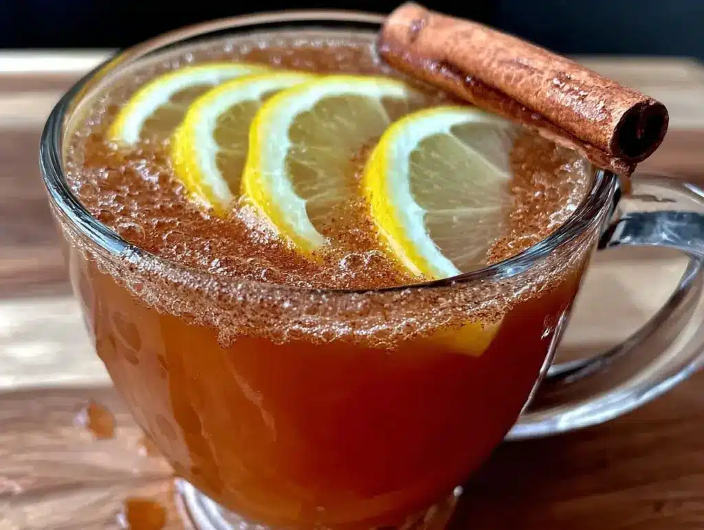 cozy hot toddy recipe - featured image