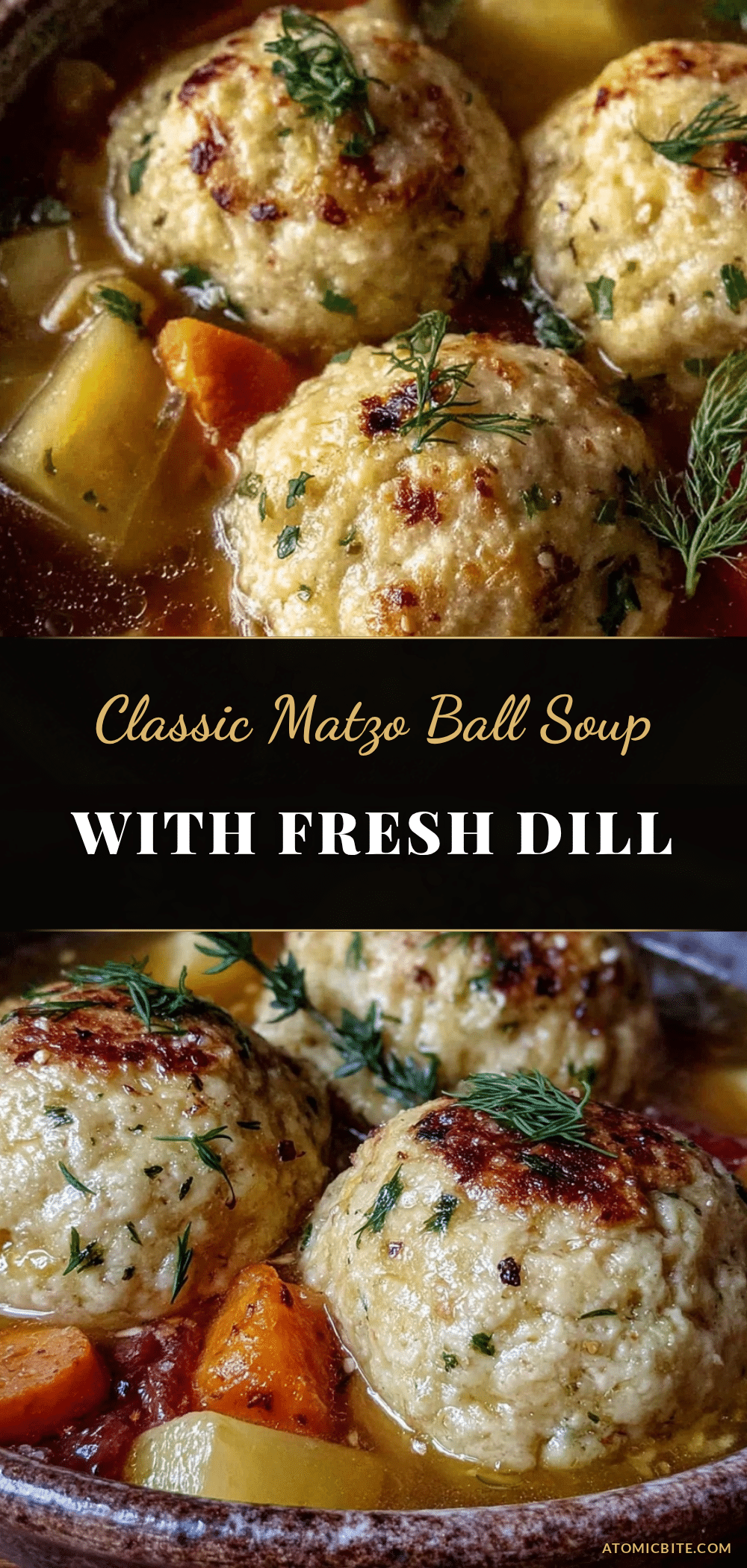 cozy matzo ball soup recipe
