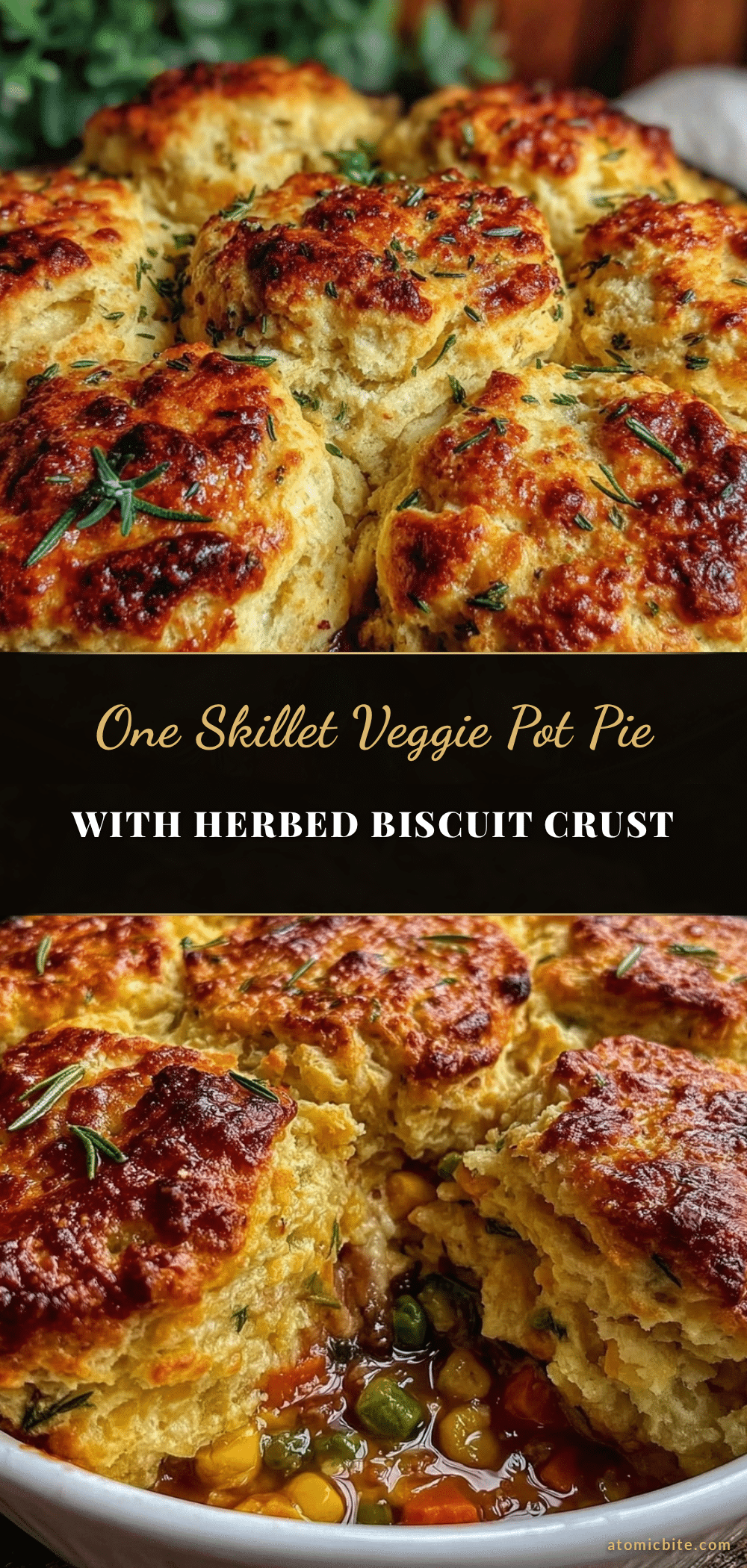 cozy vegetable pot pie recipe