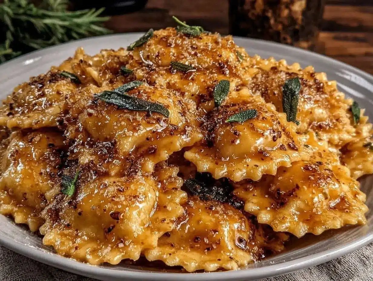 creamy homemade butternut squash ravioli preparation steps