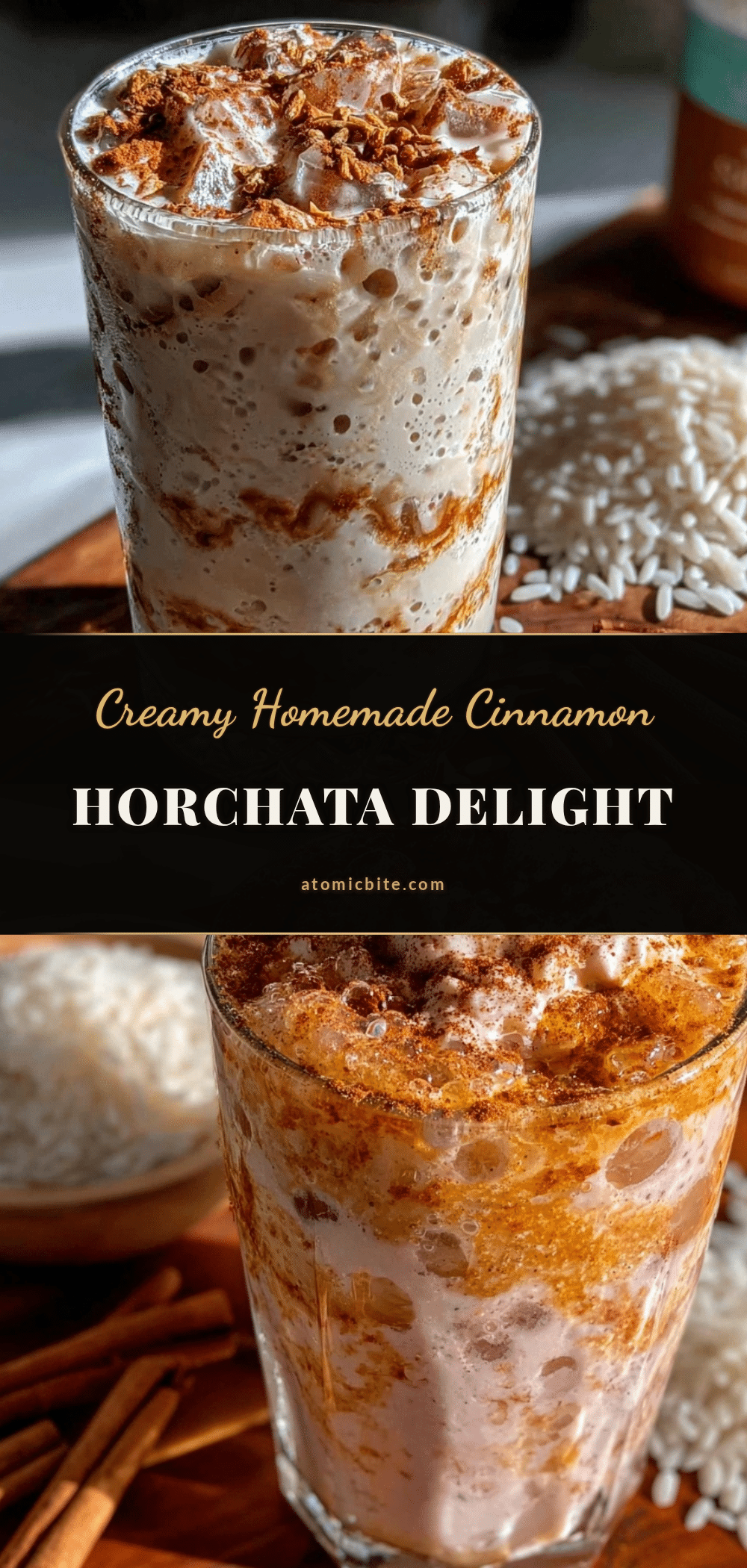 creamy homemade horchata recipe