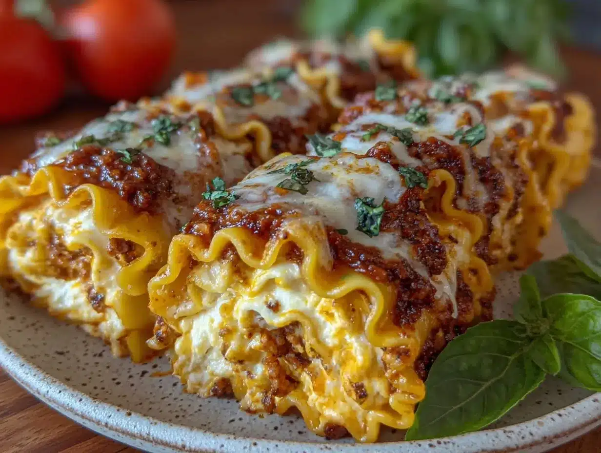 creamy lasagna roll-ups preparation steps
