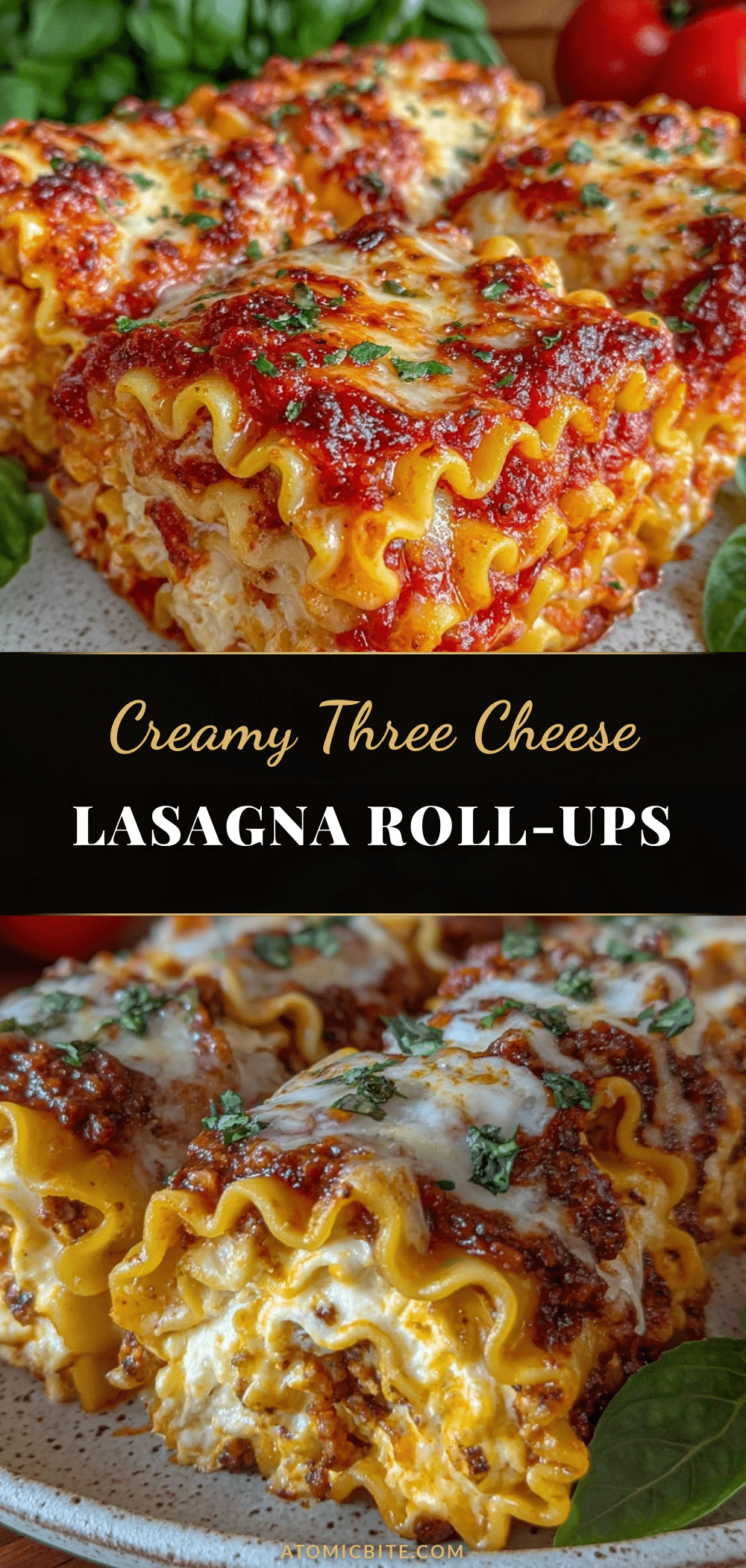creamy lasagna roll-ups recipe