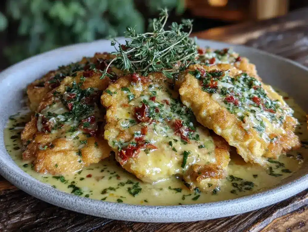 creamy marry me chicken - featured image
