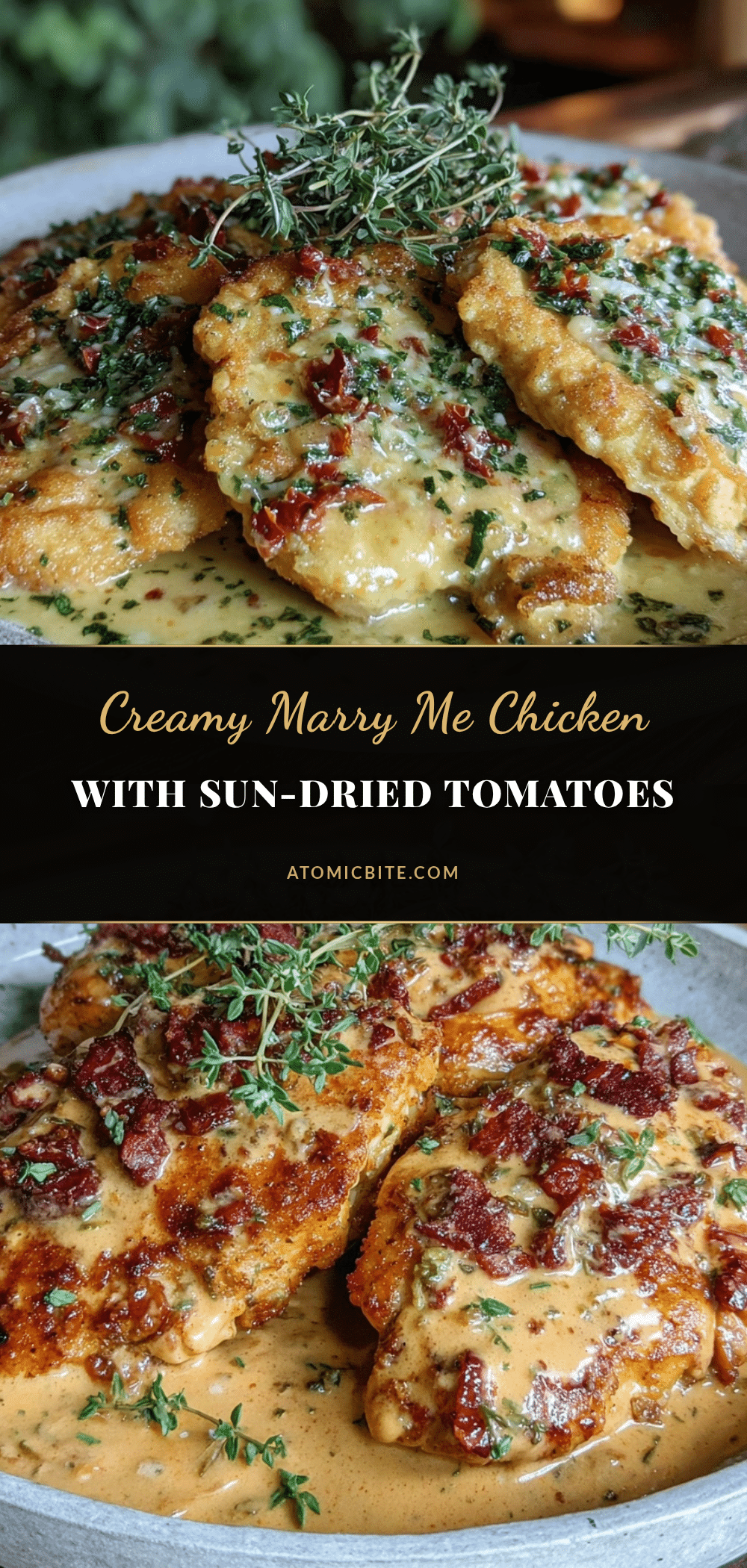 creamy marry me chicken recipe