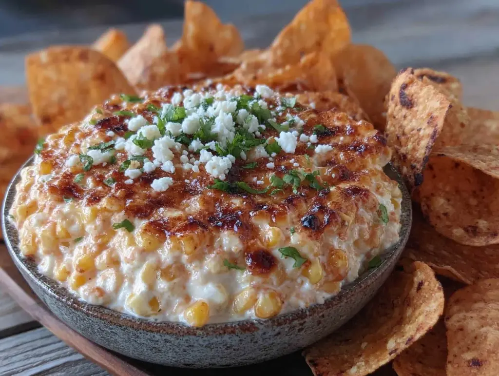 Creamy Mexican Street Corn Dip - featured image