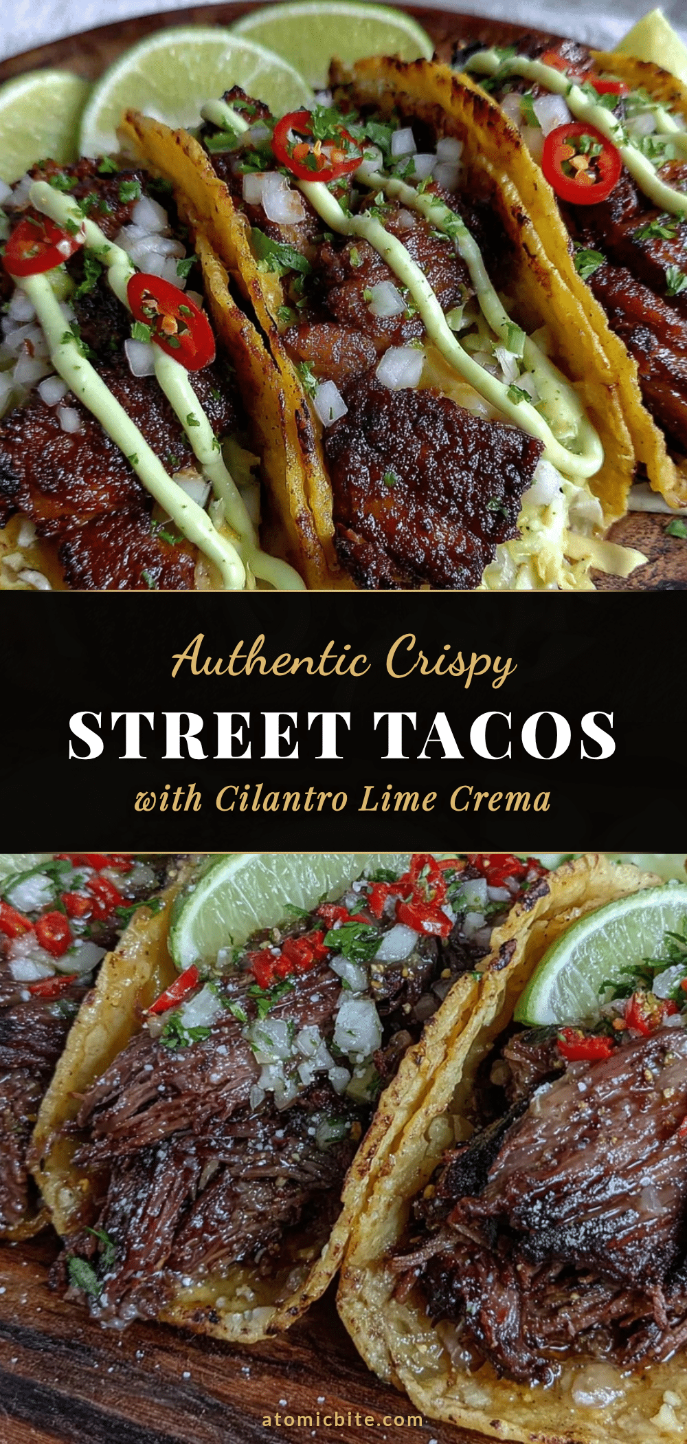 crispy authentic street tacos recipe