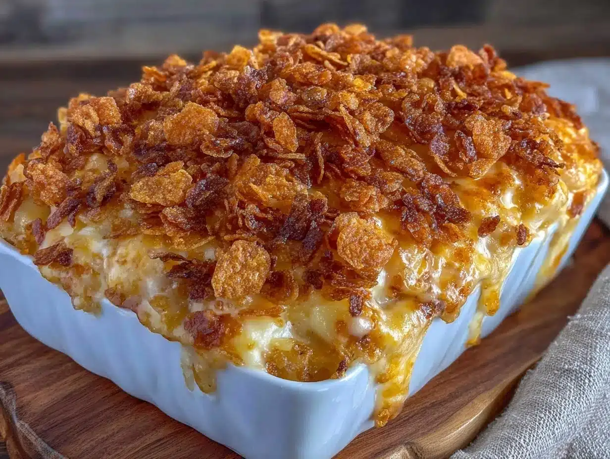 crispy cheesy funeral potatoes preparation steps