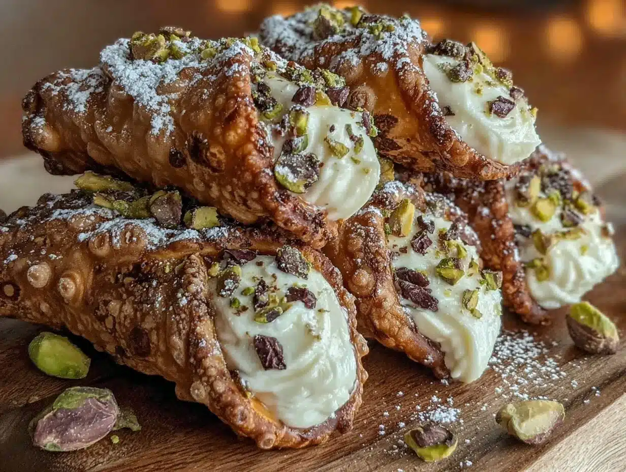 crispy homemade cannoli shells preparation steps
