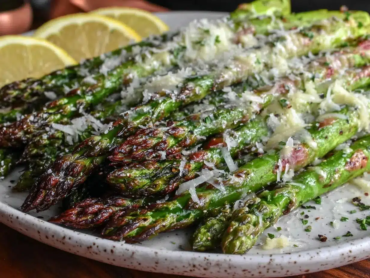 crispy roasted asparagus preparation steps