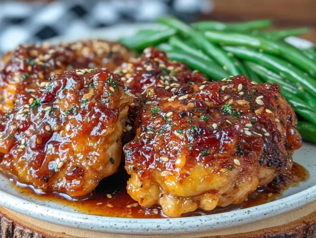 crockpot honey garlic chicken - featured image