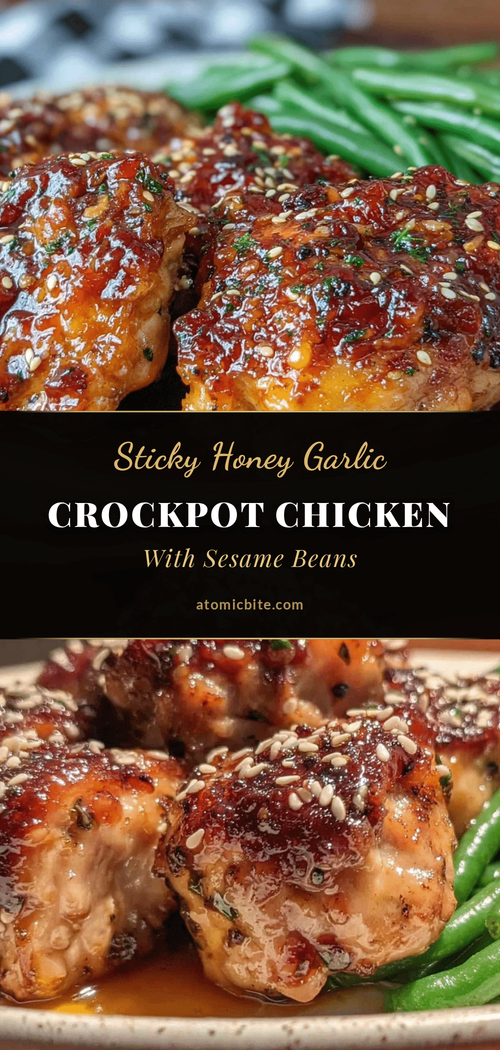 crockpot honey garlic chicken recipe