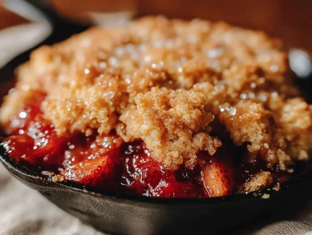 Easy Tangy Rhubarb Dump Cake - featured image