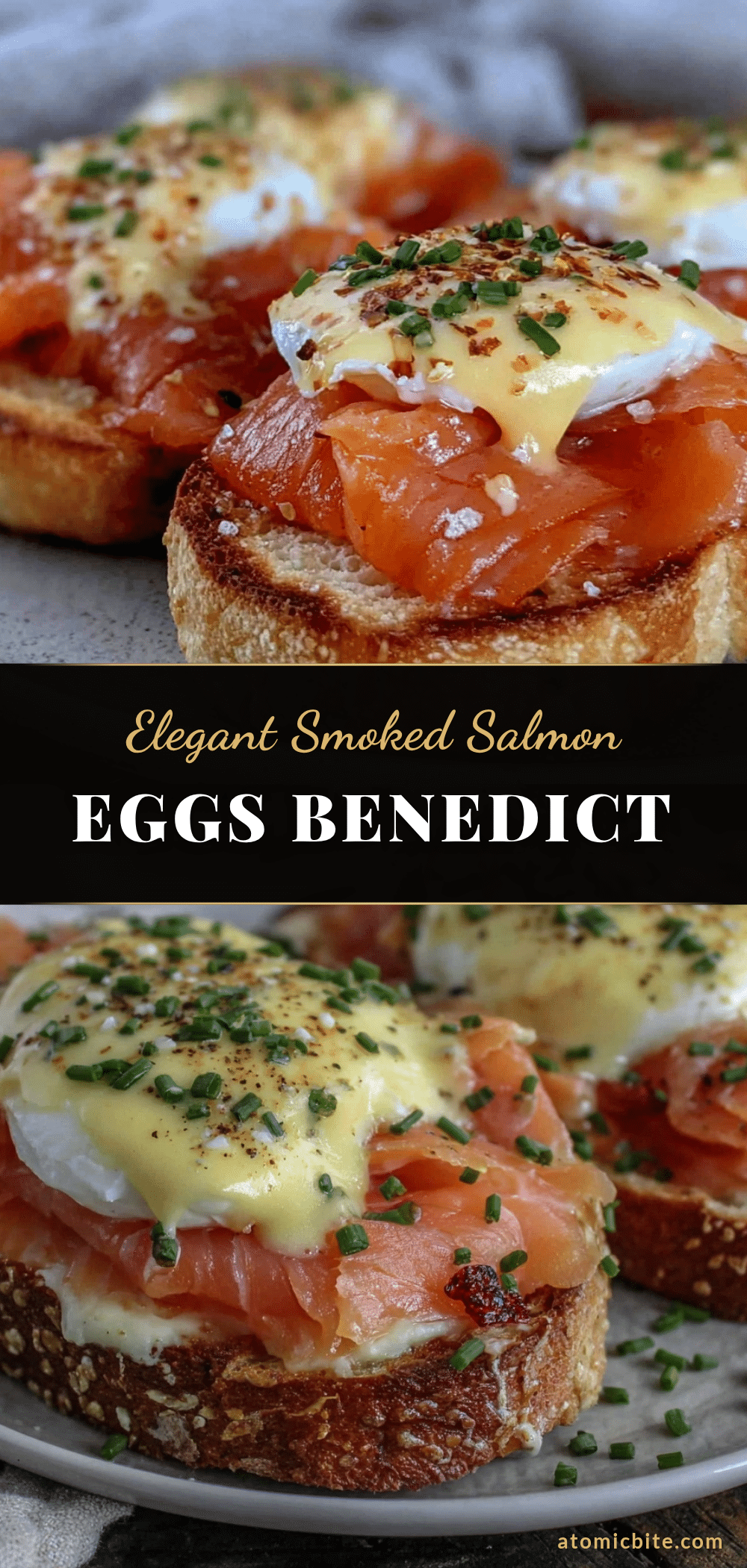 eggs benedict with smoked salmon recipe