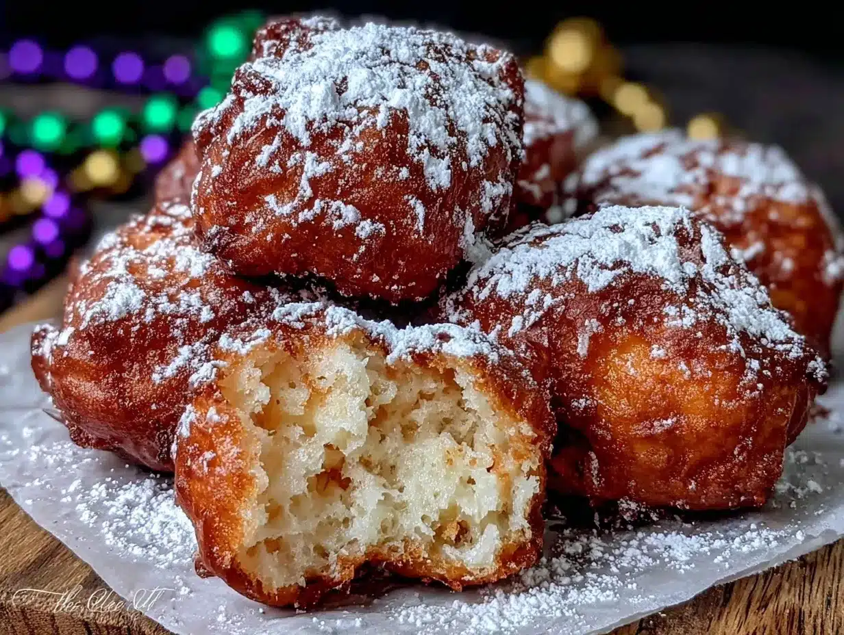 fluffy homemade beignets preparation steps