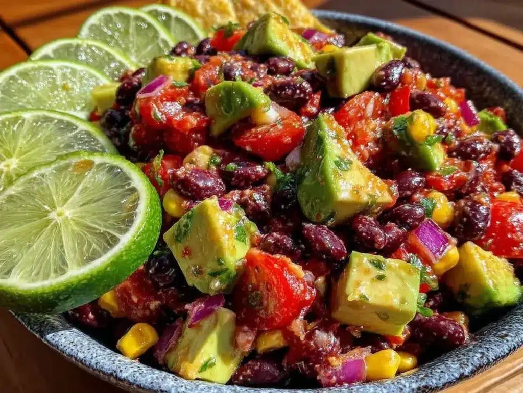 fresh cowboy caviar dip - featured image