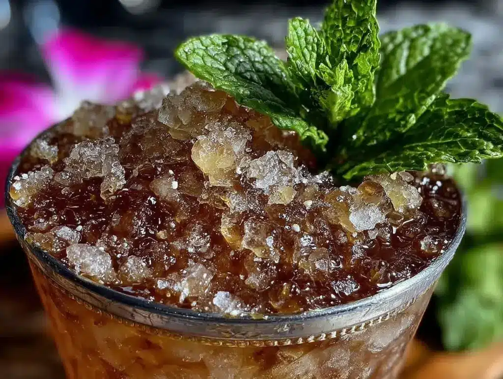 fresh mint julep - featured image
