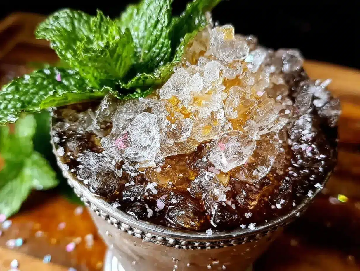fresh mint julep preparation steps