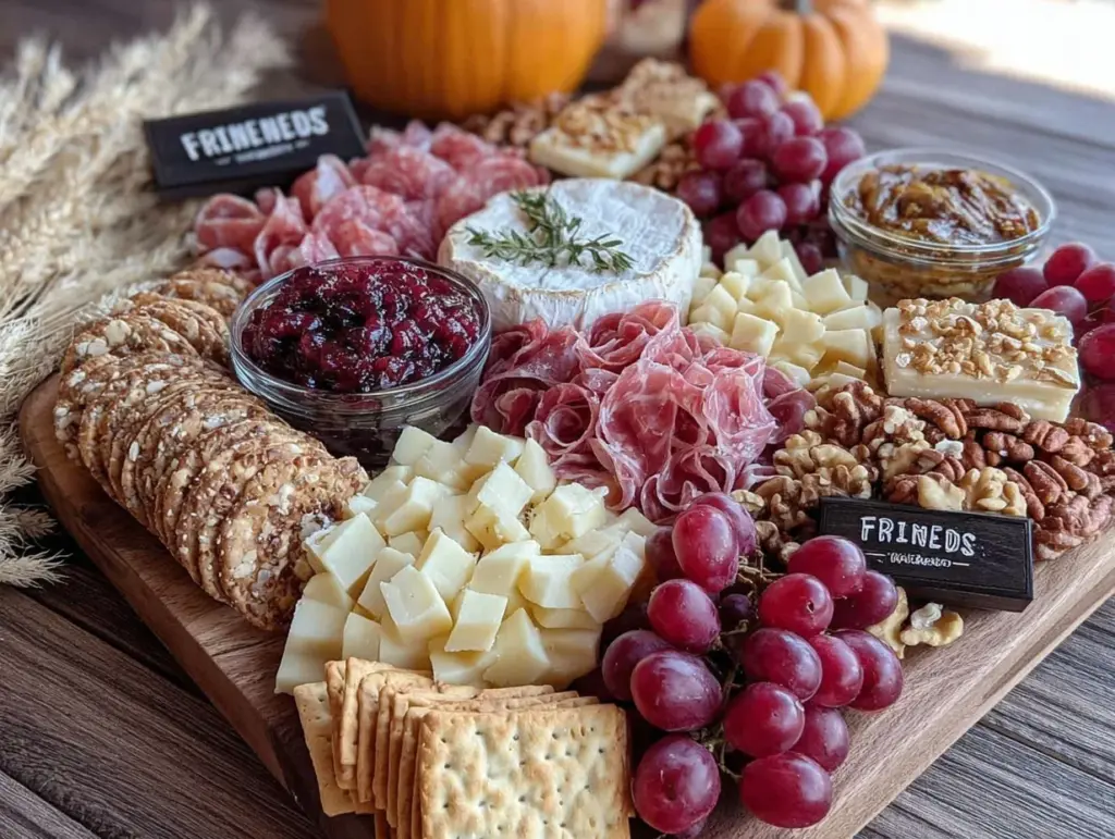 Friendsgiving Potluck Charcuterie Table - featured image
