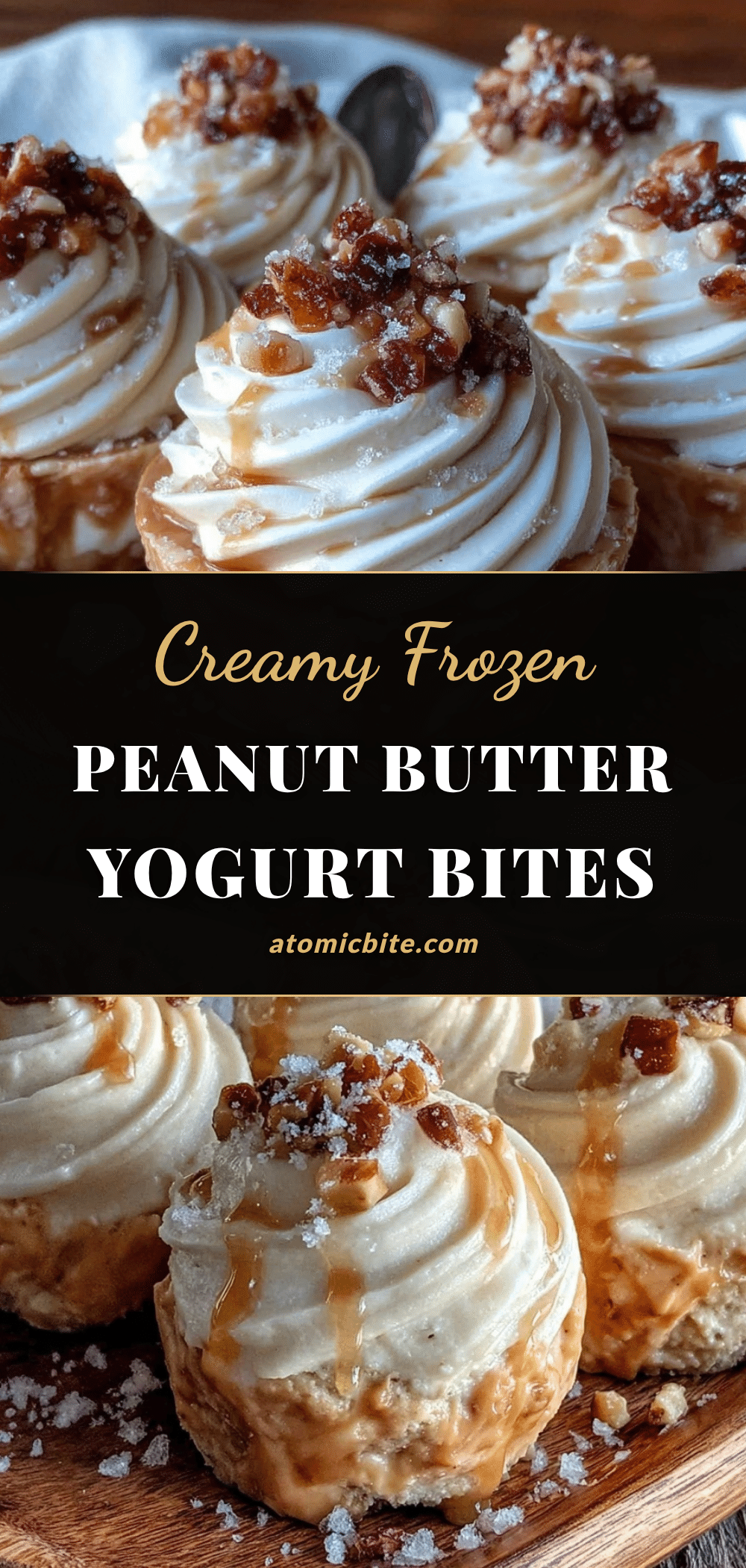 frozen peanut butter Greek yogurt bites recipe