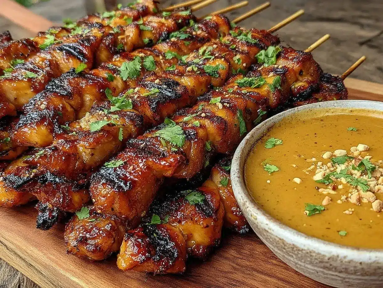 honey soy grilled chicken skewers preparation steps