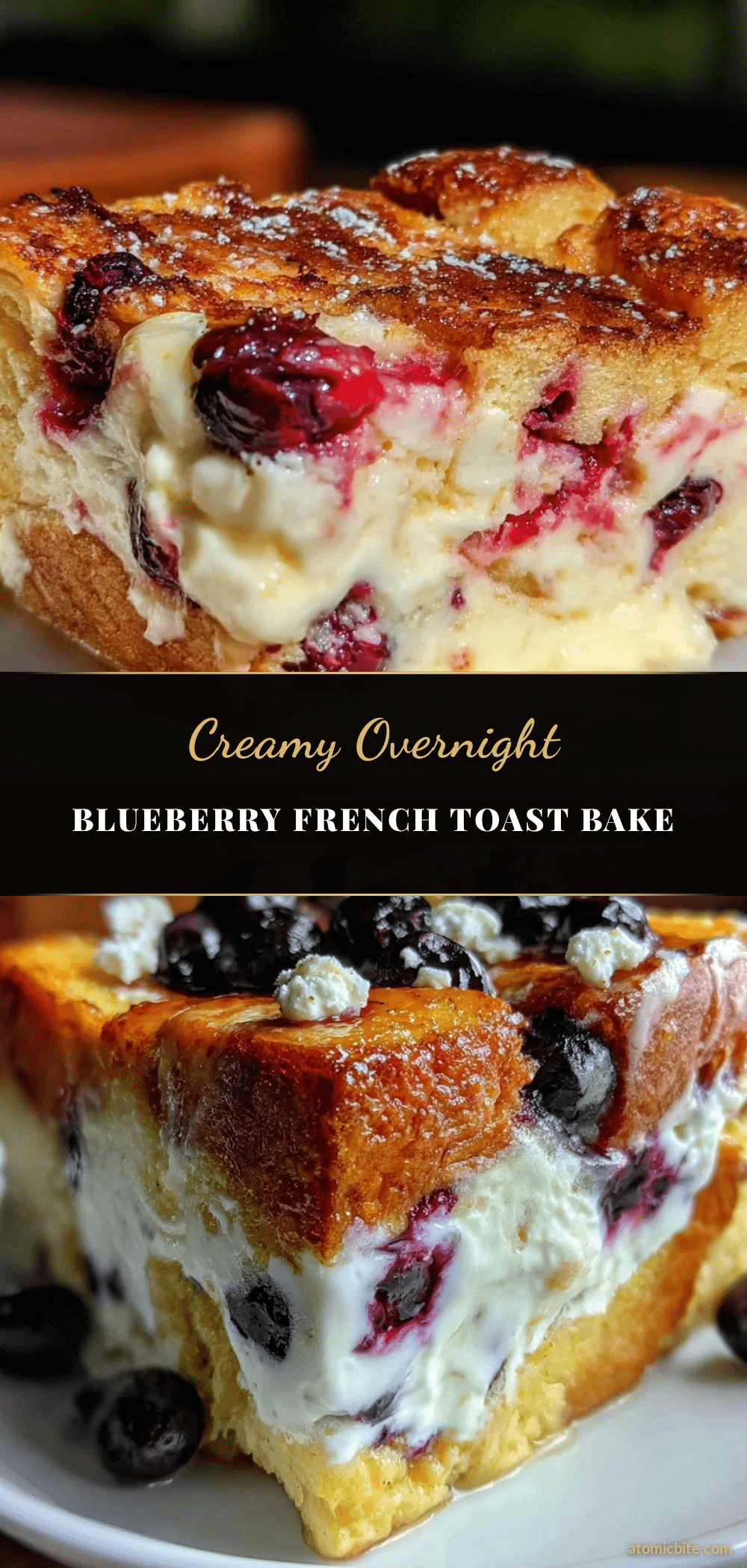 overnight blueberry french toast bake recipe