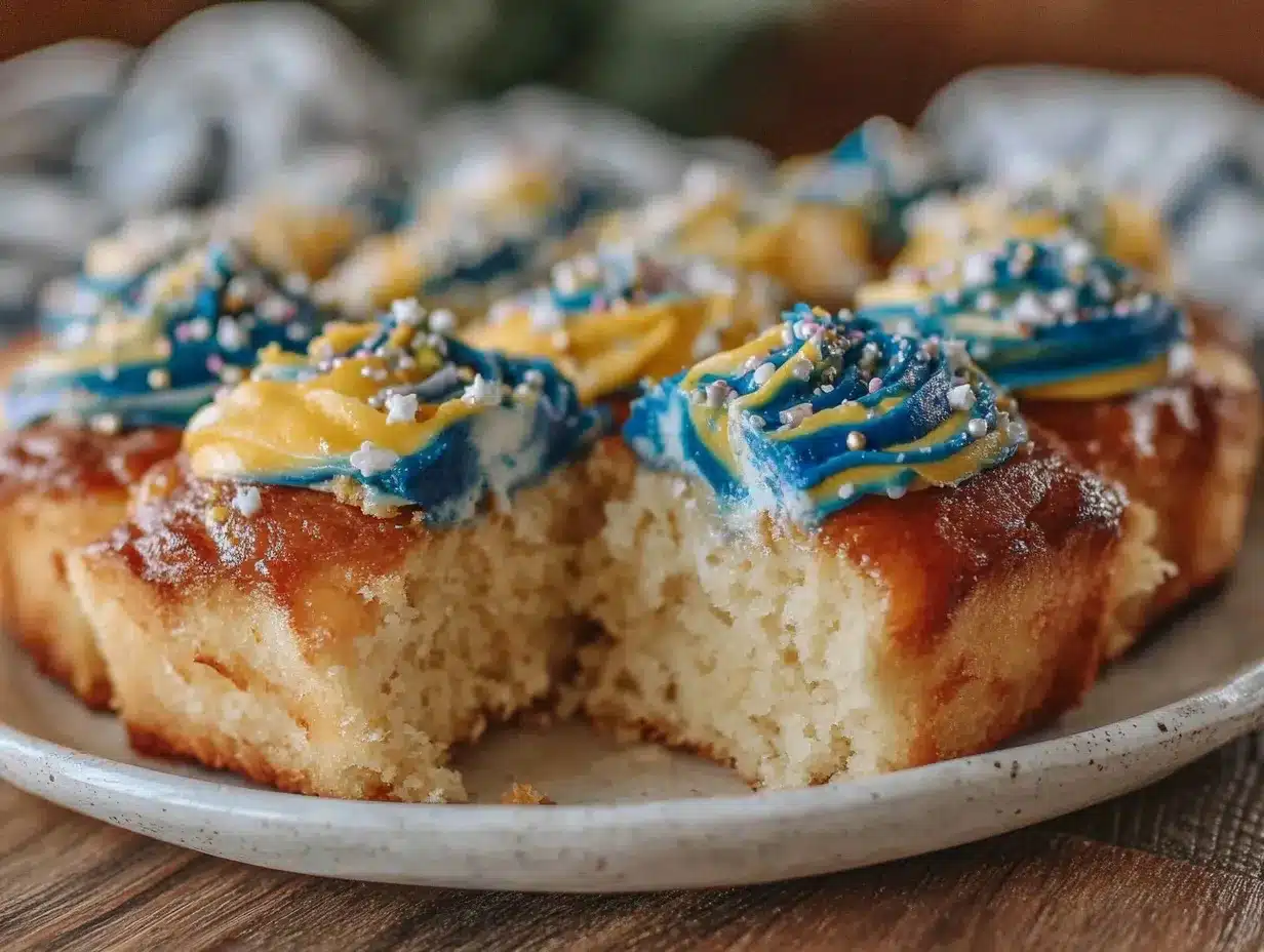 pull-apart cupcake cake preparation steps