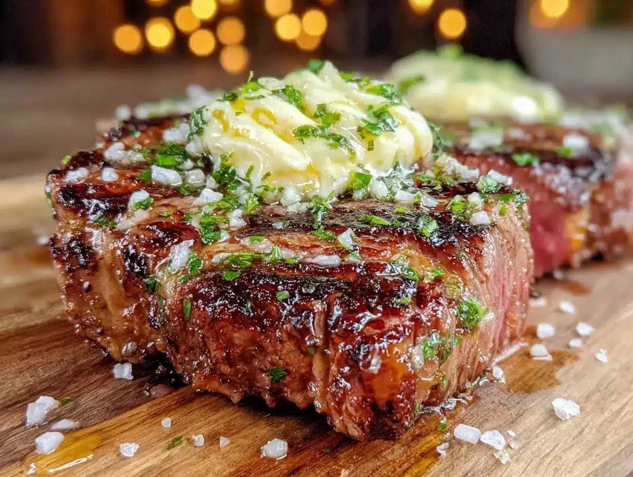 reverse-seared tomahawk steak preparation steps