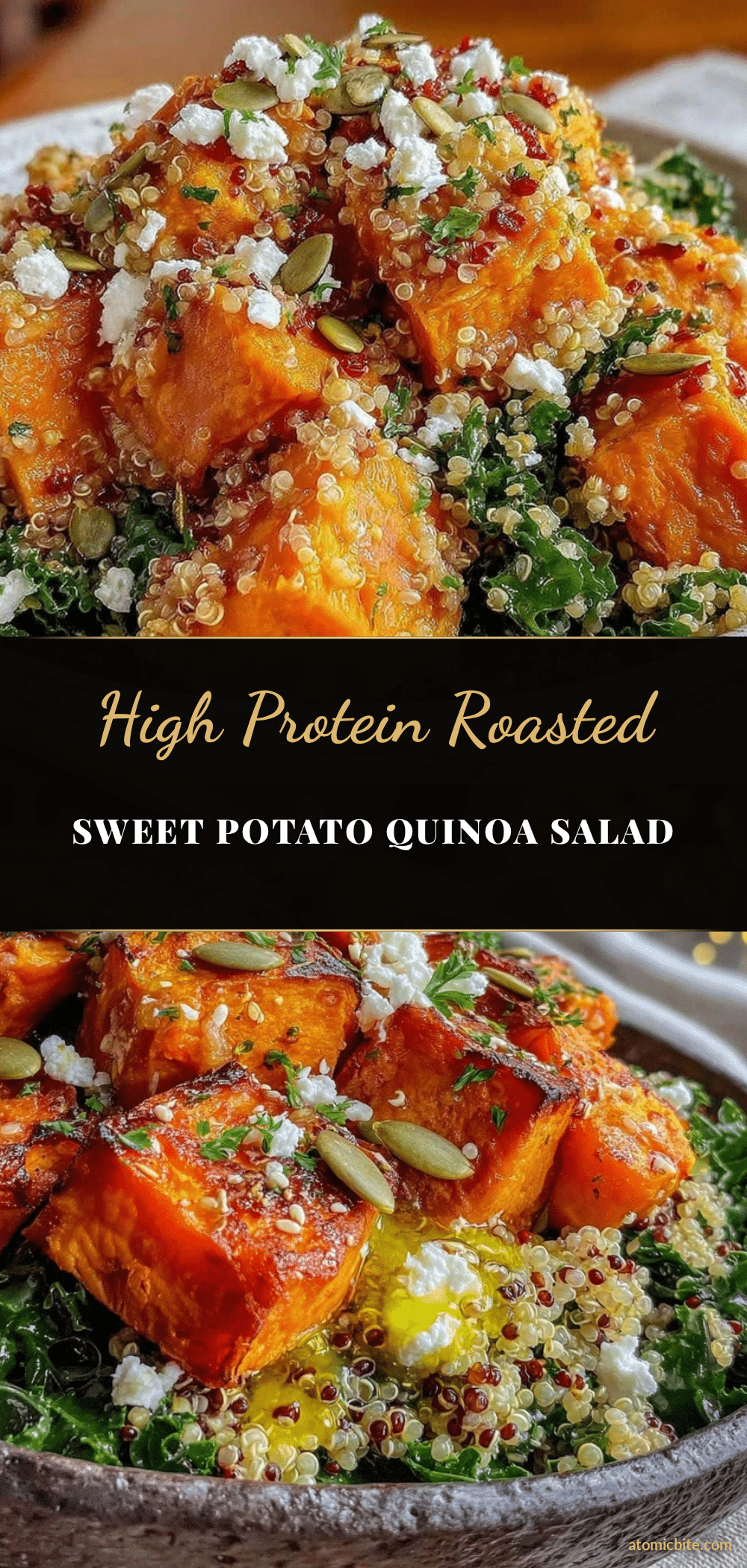 roasted sweet potato quinoa salad recipe