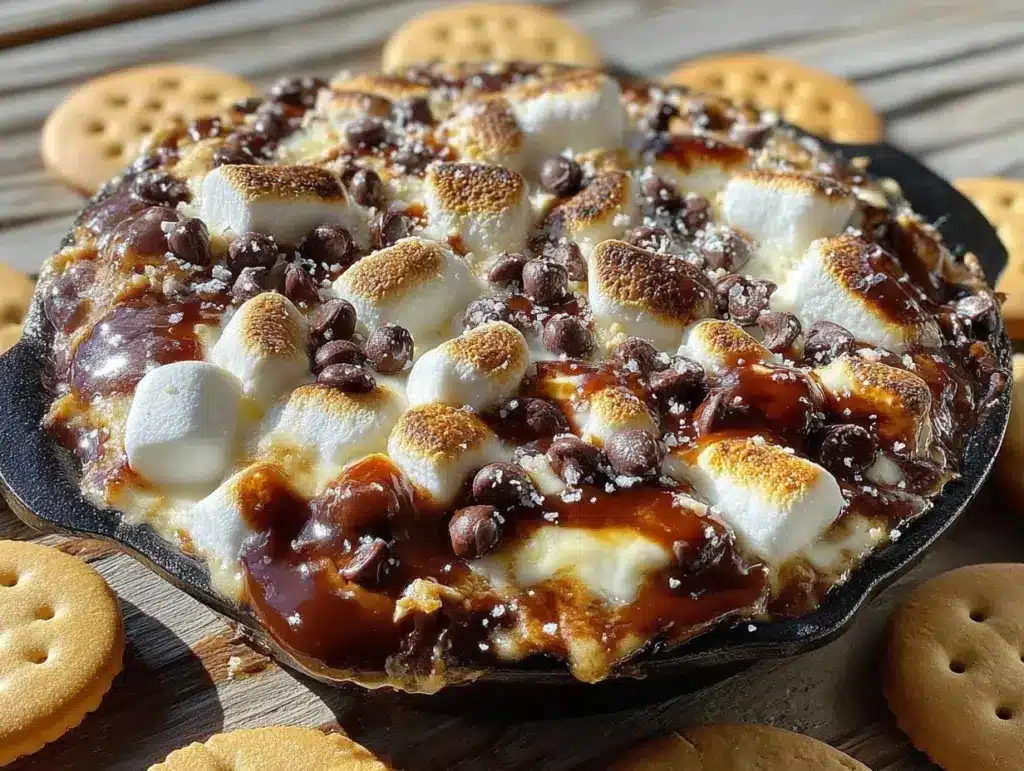 s’mores skillet dip - featured image