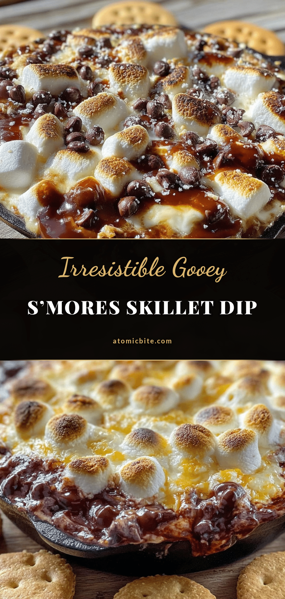 s’mores skillet dip recipe