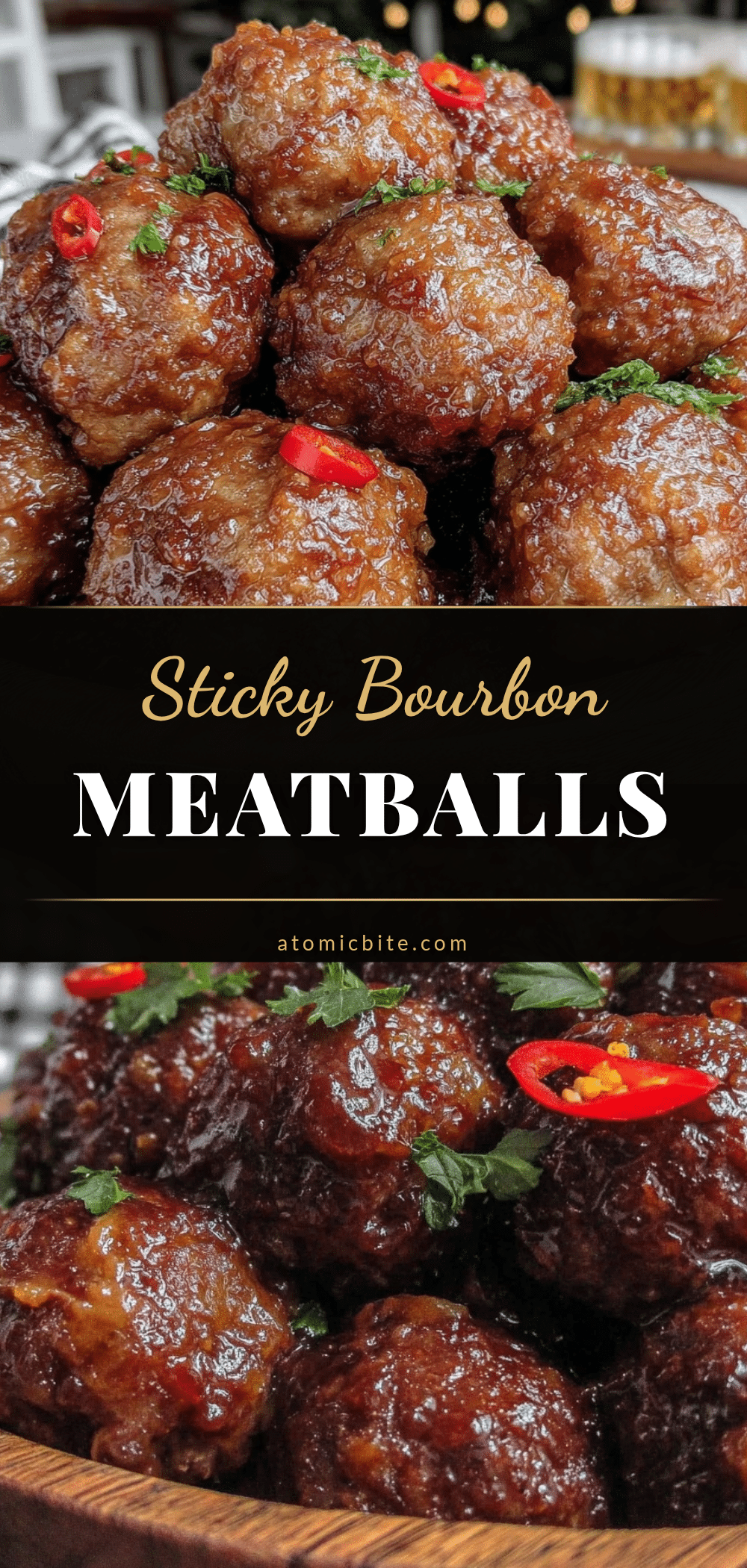 savory bourbon meatballs recipe