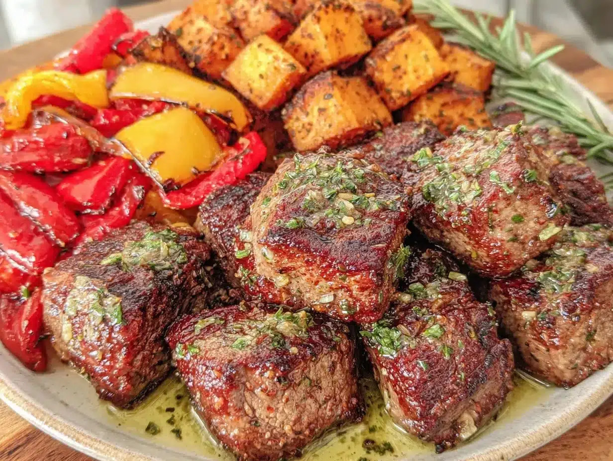 savory protein steak bites preparation steps