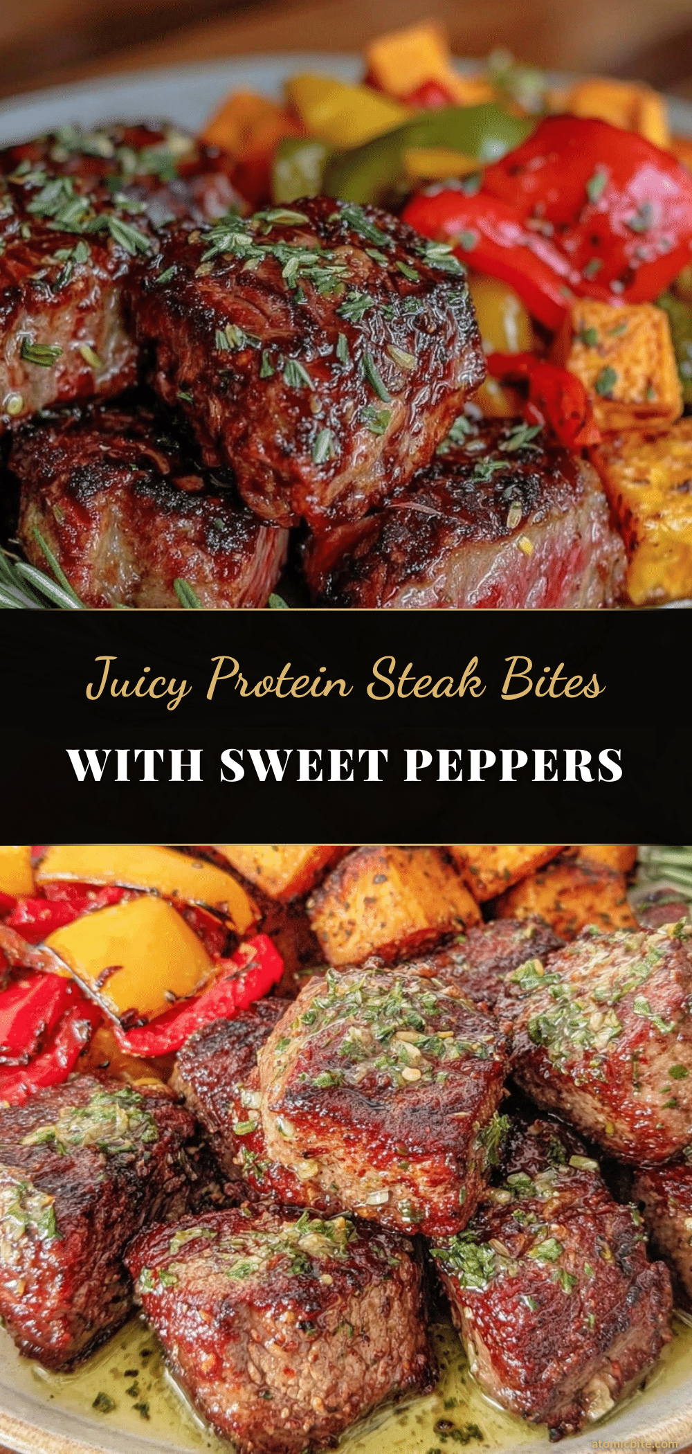 savory protein steak bites recipe